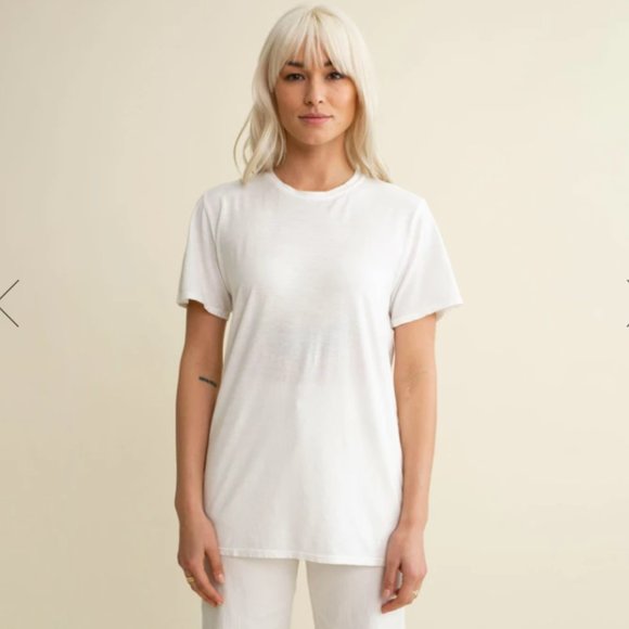 Jungmaven Tops - Jungmaven Basic Tee, Classic White Small